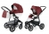 Коляска 2 в 1 Esspero Grand Discovery (шасси Graphite) Cherry leatherette