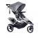 Коляска для двойни Phil & Teds Dash Grey