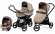 Коляска 3 в 1 Peg Perego Book Scout Pop Up Modular System Cream