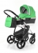 Коляска для новорожденных Esspero Newborn Lux Alu (шасси Chrome) Green