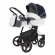 Коляска для новорожденных Esspero Grand Newborn Lux (шасси Chrome) Royal Deep Ocean