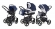 Коляска 3 в 1 Esspero Newborn Lux (шасси Graphite) Navy Lux