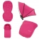Colour pack для Oyster2/MAX (капюшон, текстиль, накидка на ноги) Wow Pink
