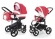 Коляска 2 в 1 Esspero Magic (шасси Chrome) Red Lux