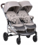 Коляска для двойни Farfello Lane Max Comfort Бежевый