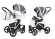 Коляска 2 в 1 Esspero Grand Newborn Lux (шасси White) Royal Light Grey