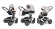 Коляска 3 в 1 Esspero Discovery Alu (шасси White) Beige