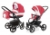 Коляска 2 в 1 Esspero Tour (шасси Graphite) Red Lux