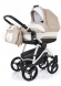 Коляска для новорожденных Esspero Newborn Lux (шасси Grey) Khakki Lux