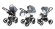 Коляска 3 в 1 Esspero Grand I-Nova (шасси Chrome) Nappa Blue Grey 