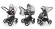 Коляска 3 в 1 Esspero Magic (шасси Chrome) Grey Carbon