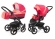  Коляска 2 в 1 Esspero Tour Leatherette (шасси Graphite) Red Sunset