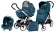 Коляска 3 в 1 Peg Perego Book 51 XL Modular System (шасси White/Black) Saxony Blue