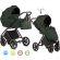 Коляска 2 в 1 Noordi Luno Forest Green 609