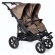 Прогулочная коляска для двойни TFK Twin Trail 2019 Fossil T-TWT-19-327
