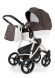 Коляска для новорожденных Esspero Grand Newborn Lux (шасси Beige) Cacao leatherette