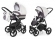 Коляска 2 в 1 Esspero Newborn Lux (шасси Chrome) Grey