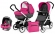 Коляска 3 в 1 Peg Perego Book 51 XL Modular System (шасси White/Black) Bloom Pink