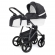 Коляска для новорожденных Esspero Grand Newborn Lux (шасси Graphite) Nappa Graphite