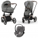 Коляска 3 в 1 Cybex Priam IV (шасси Rosegold) Soho Grey