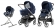 Коляска 3 в 1 Inglesina Aptica System Quattro College Blue/Graphite Coffee