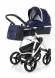 Коляска для новорожденных Esspero Newborn Lux Alu (шасси White) Navy