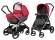 Коляска 2 в 1 Peg-Perego Book Plus S Bloom Red