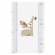 Пеленальный матрасик Ceba Baby Comfort 80 см без изголовья на кровать 125x65 см W-212 Giraffe