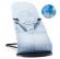 Детский шезлонг BabyBjorn Balance Soft Air Ice-blue fish
