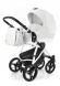 Коляска для новорожденных Esspero Grand Newborn Lux (шасси White) Argtic leatherette
