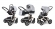 Коляска 3 в 1 Esspero Discovery Alu (шасси Beige) Silver