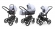 Коляска 3 в 1 Esspero Grand Magic (шасси Black) Grey Stone