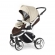 Прогулочная коляска Esspero Magic Alu (шасси Black) Cream leatherette