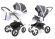 Коляска 2 в 1 Esspero Grand Tour (шасси White) Royal Silver