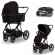 Коляска 2 в 1 Moon Style Black (201) 2020