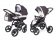 Коляска 2 в 1 Esspero I-Nova (шасси Graphite) Grey Leves