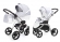 Коляска 2 в 1 Esspero Grand  I-Nova (шасси White) Grey Diamond