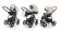 Коляска 3 в 1 Esspero Newborn Lux Alu (шасси Black) Beige