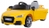 Электромобиль Farfello JЕ1198 Audi Licensed TT RS желтый