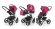 Коляска 3 в 1 Esspero Tour Alu (шасси White) Camellia