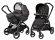 Коляска 2 в 1 Peg Perego Book Plus XL Modular Bloom Black