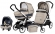 Коляска 3 в 1 Peg Perego Book 51 Elite Modular System (шасси White/Black) Luxe Beige