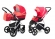 Коляска 2 в 1 Esspero Grand Newborn Lux (шасси Grey) Red Sunset