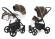 Коляска 2 в 1 Esspero Grand Newborn Lux (шасси Black) Royal Brown