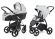 Коляска 2 в 1 Esspero Newborn Lux Alu (шасси Chrome) Steel