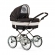 Коляска 2 в 1 Emmaljunga Mondial De Luxe (шасси De Luxe Chrome) Black