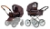 Коляска 2 в 1 Emmaljunga Edge Duo Combi Outdoor (шасси De Luxe) Timber