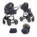 Коляска 3 в 1 Noordi Fjordi Sport Dark Saphire 855