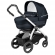 Коляска для новорожденных Peg Perego Book 51 S Elite (шасси White/Black) Luxe Bluenight