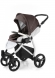 Прогулочная коляска Esspero Grand Newborn Lux (шасси Grey) Cacao leatherette